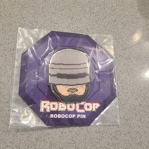 New Loot Crate Robocop Pin with Blue Background